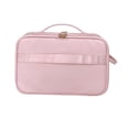 thumbnail image 2 of Bolsa de cosméticos, porta brochas, bolsa de almacenamiento, neceser para cable, cargador, niñas Rosa, 2 of 9