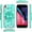 Flower Bee Teal, variant on XPM for Apple iPhone SE 3 (2022) SE/8/7 Phone Case, Pattern Design Hybrid with Invisible Ring Stand & Magnetic Back, Shockproof Protective Grip Cover for iPhone SE 3 (2022) SE/8/7 (Pink Starfish)