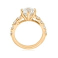 thumbnail image 2 of 6 cttw Diamond Engagement Matching Wedding Ring 14k Yellow Gold, 2 of 4