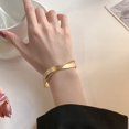 thumbnail image 1 of nipocaio Bracelet Croix pour Femmes Filles Fille Or, 1 of 5