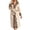 A-Beige588, variant on Women’s Warm Leopard-Print Trimmed Long Robe Soft Relaxed-Fit Casual Bedtime Sleepwear