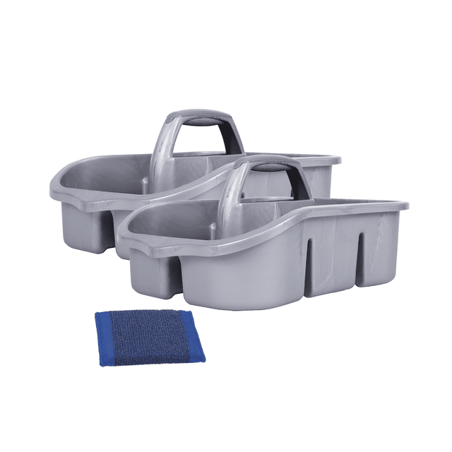 Kit Fibra Esponja Y 2 Organizadores Tool Caddy Reynera 6-0-5047