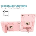 thumbnail image 4 of Dteck Rugged Case for iPad 9th/8th/7th Generation 10.2 inch, Heavy Duty Hybrid Case with Kickstand Full Body Protective Case Shell for iPad 10.2" 2021/2020/2019,Rosegold, 4 of 6