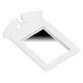 thumbnail image 4 of 1/12 Miroir de Salle de Bains Maison de Poupée 1:12 Miroir de Vanité Maison de Poupée Conception Élaborée Simulation Salle de Bain Miroir Blanc pour Maison de Poupée Miniature, 4 of 8