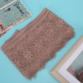 thumbnail image 2 of Diy Lace 14.5cm Polyester Silk Clothing Embroidery Lace DIY Dress Crafts Fabric Clothes Decoration ANGGREK Rosa, 2 of 8
