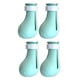 thumbnail image 2 of Uds. Funda para pies de gato, silicona multifuncional, previene arañazos, cubiertas ajustables para pies de gato, cubiertas para garras para el cuidado del gato, baño, verde, 2 of 5