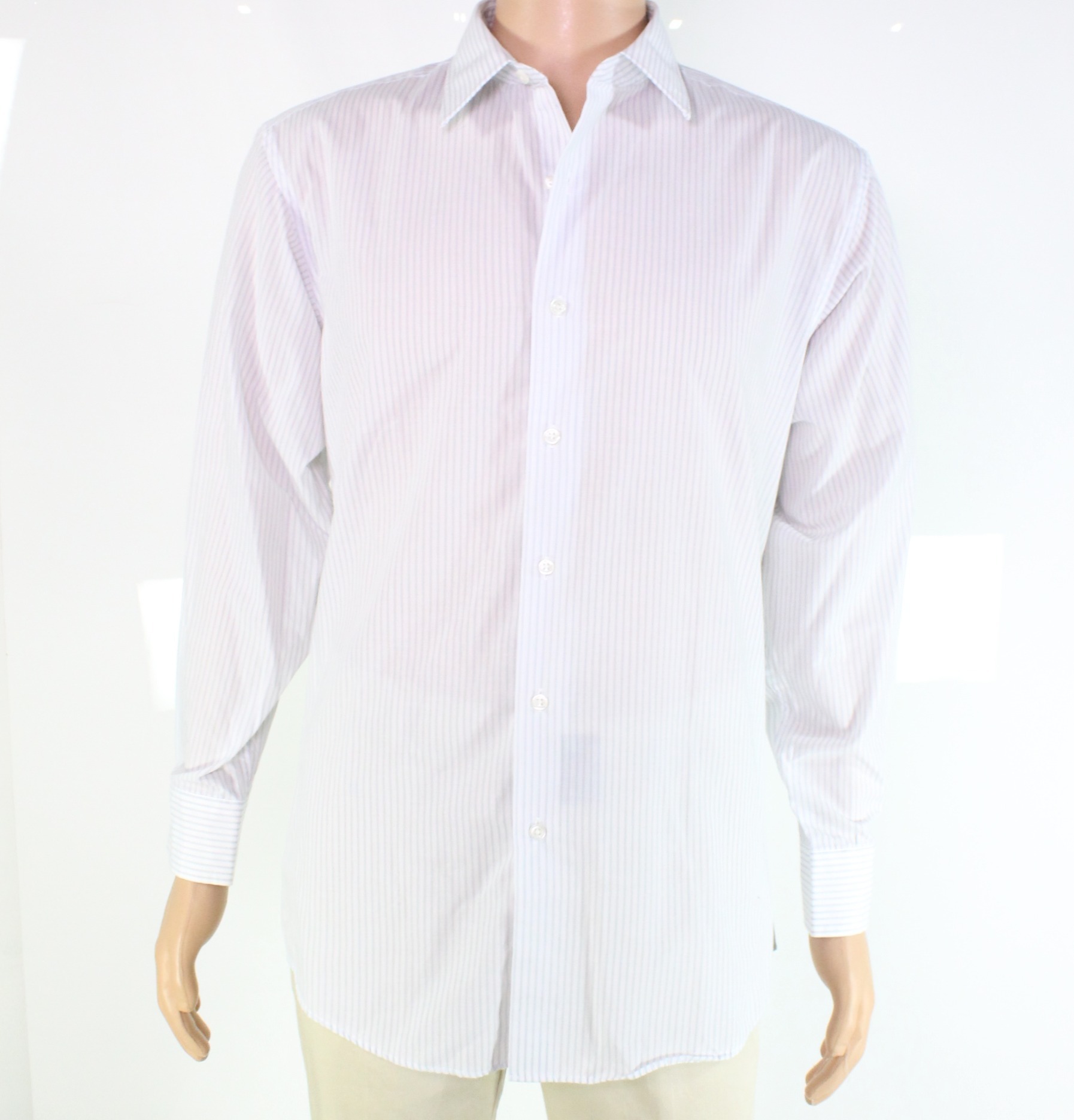 fitted white dress shirt