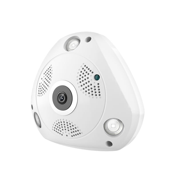 Cámara de Seguridad IP Inalámbrica HD de 3MP con Visión de 360 Grados