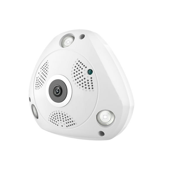 Cámara de Seguridad IP Inalámbrica HD de 3MP con Visión de 360 Grados