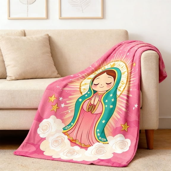 Soft Easter Throw Blanket, Comfortable Easter Decor for Sofa Bed Couch, Easter Decoration for Home Living Room Bedroom Use