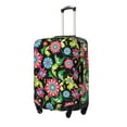 thumbnail image 2 of Naloa Vector Mexican Otomi Style Bright Elastic Suitcase Protector, Travel Suitcase Protector Cover Fits 18-32in Suitcase - Small, 2 of 9
