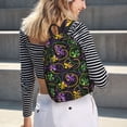 thumbnail image 6 of KLL Mardi Gras6 Print Travel Laptop Backpack - College Backpack Business Work Bag Nurse Bag Casual Daypack for Weekender Business Hiking -Small, 6 of 6