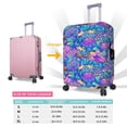 thumbnail image 6 of Kll Colorful Mushrooms Luggage Cover Suitcase Cover Suitcase Protector-Small, 6 of 8