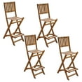 thumbnail image 3 of vidaXL 5 Piece Patio Bar Set Solid Acacia Wood, 3 of 3