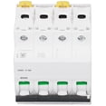 thumbnail image 4 of TICFOX Disyuntor 4P Disyuntor en miniatura Montaje en riel DIN Disyuntor de bajo voltaje Interruptor de protección contra sobrecarga Pa66 400V para paneles de iluminación Sistema de rejilla(C16A(16A)), 4 of 14
