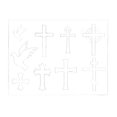 thumbnail image 2 of MakerAid® Cross & Dove Easy Trace Reusable Pattern, 2 of 3
