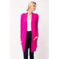 thumbnail image 3 of ClothingAve. Women's Long Open Cardigan-2 Female Cardigan, 3 of 14