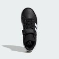 thumbnail image 3 of Zapatillas adidas Grand Court 2.0 para Niños con Cordones Elásticos Negro, 3 of 6