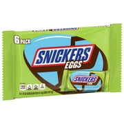 Snickers Caramel Easter Chocolate Candy Bar Easter Egg Candy - 6 Count