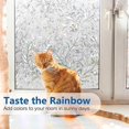 thumbnail image 5 of 3d Rainbow Film Stained Glass Vinyl Static Non Adhesive Film Opaque Privacy Protective -45x100cm, 5 of 5