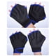 thumbnail image 2 of Guantes Natación Al Aire Libre Guantes Natación Entrenamiento Natación Aletas Palma Remar Aletas Palma (juego Azul Zafiro M), 2 of 9