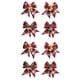 thumbnail image 1 of Paquete de 8 lazos navideños con campanas, para decoración navideña, decoración del hogar, decoración del árbol de Navidad Zhivalor CPB-SSW253-3, 1 of 5