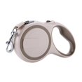 thumbnail image 3 of Retractable Dog Leash Pet Walking Leash Retractable Dog Leash Pet Walking Leash Anti Slip Handle  Reflective For Small Dogs Cats Up To 44lbs Khaki 5m/16.4ft, 3 of 5