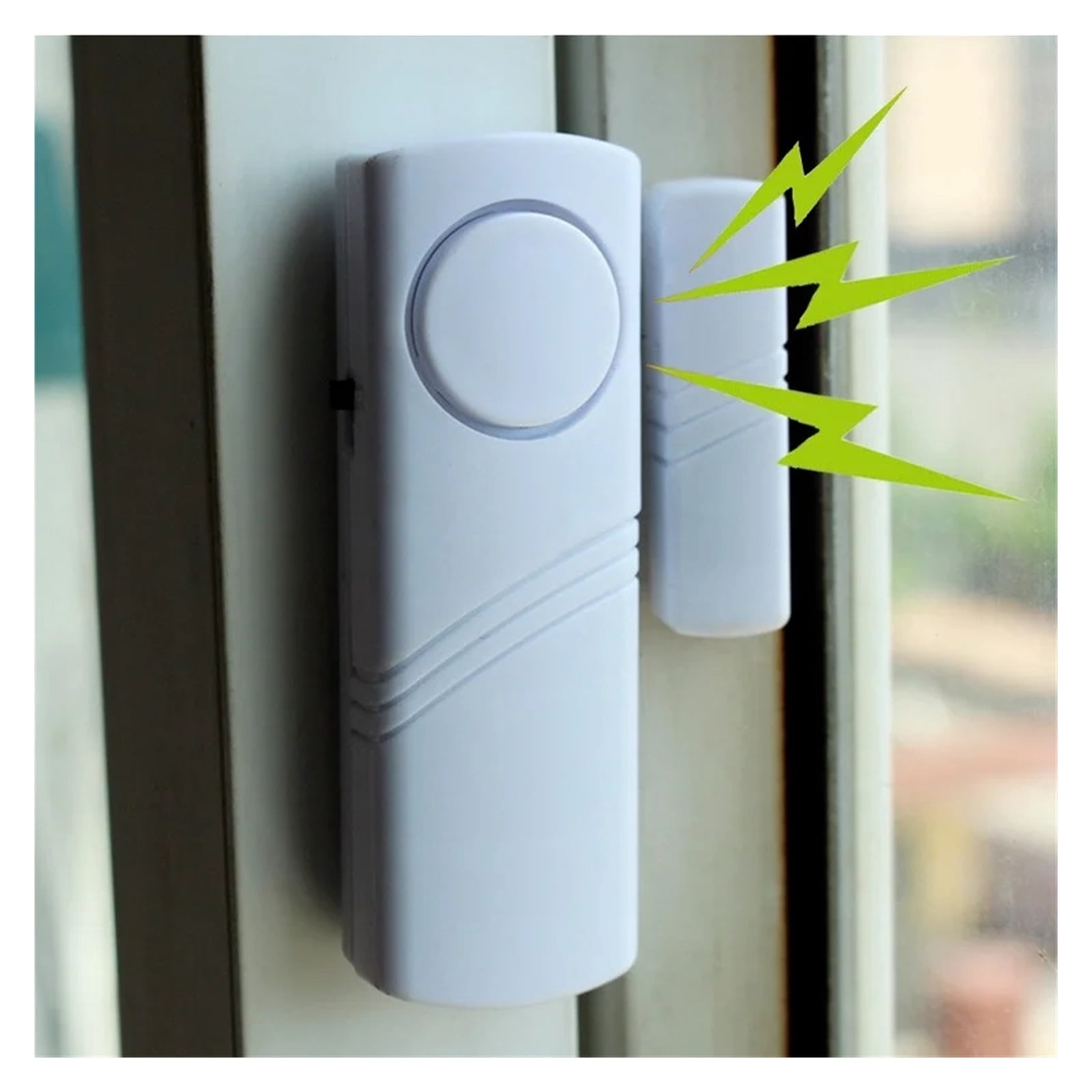 Door Window Wireless Burglar Alarm with Magnetic Sensor Alarm Home Door Open Detectors Safety Wireless System Security Device ,Easy Install
