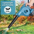 Cordless Leaf Blower with Battery 2in1 21V Cordless Electric Blower