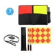 thumbnail image 2 of Kit de árbitro de fútbol, ​​accesorios para banderas de árbitro, equipamiento para partidos, juez de línea, banderas de fútbol para partidos y competi, 2 of 9
