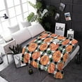 thumbnail image 3 of Fall Throw Blankets, Thanksgiving Halloween Pumpkins Soft Fleece Blanket Decorative for Home Sofa Couch Chair Living Bedroom,60x80 inches, Farmhouse Black White Buffalo Plaid, 3 of 5