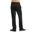 thumbnail image 2 of Men‘s Open Bottom Terry Sweatpants  Elastic Drawstring Waistband  Charcoal Grey S,black(openbottom),M, 2 of 4