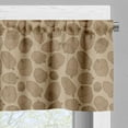 thumbnail image 3 of Ambesonne Acorn Valance Pack of 2, Botanical Oak Tree Leaf Art, 54"X12", Umber and Cocoa, 3 of 5