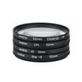 thumbnail image 1 of Andoer 52mm +CPL+Close-Up+4 +Star 8-Point Filter Circular Filter Kit Circular Polarizer Filter Macro Close-Up Star 8-Point Filter with Bag for Nikon Canon Pentax Sony DSLR Camera, 1 of 1