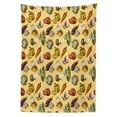 thumbnail image 3 of Ambesonne Colorful Tablecloth Rectangular Table Cover, Sketchy Vegetables, 60"x90", Multicolor, 3 of 4