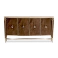 thumbnail image 2 of Michael Amini Villa Cherie Wood & Marble Sideboard in Hazelnut Brown, 2 of 14