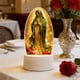 thumbnail image 4 of Lámpara nocturna de Nuestra Señora de Guadalupe – Decoración religiosa LED, cálido resplandor dorado, alimentación USB, estatua de mesa de 7,9 pulgadas para dormitorio, altar, regalo espiritual, 4 of 5