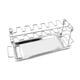 thumbnail image 1 of Monstrate Soporte para patas de pollo de acero inoxidable, repuesto de 14 ranuras, reutilizable, lavable, para el hogar, cocina, Picnic, parrilla Cocina y Comedor, 1 of 6