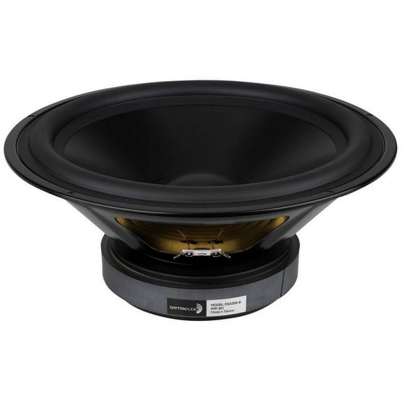 Dayton Audio DSA315-8 12" Designer Series Aluminum Cone Woofer