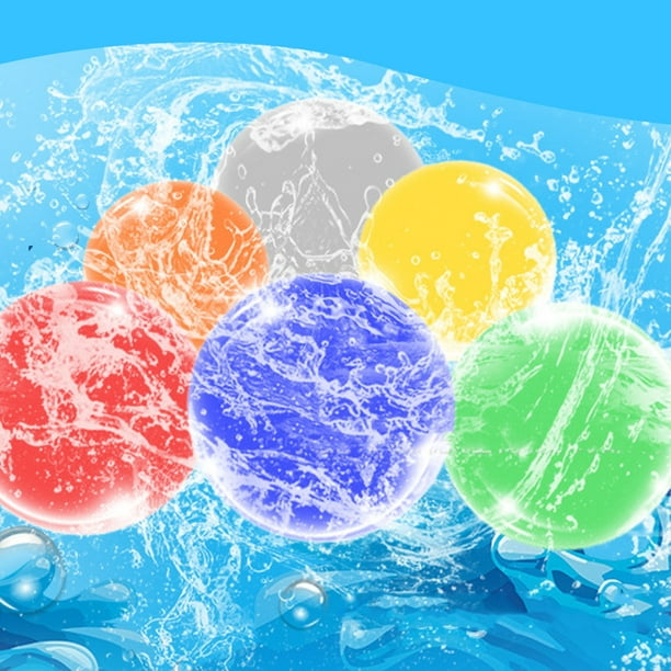 Boule D'eau Réutilisable En Silicone, 15 Ballons D'eau Réutilisables à  Remplissage Rapide Pour La Plage 