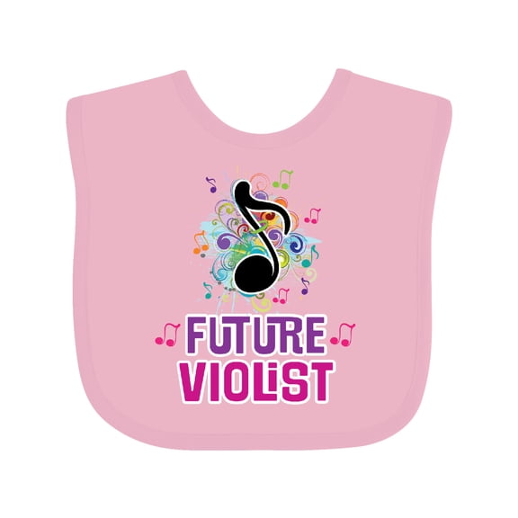 Inktastic Viola Future Violist Music Girls Baby Bib