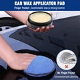 thumbnail image 2 of Pads Aplicadores de Cera para Autos WORKPRO Paquete de 12 con Microfibra y Espuma, 2 of 7