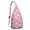 Pink-51, variant on Unicorn Sling Backpack&nbsp;- Gold Horn & Rainbow Tail Design Crossbody Bag with Hidden Pockets for Secure Storage