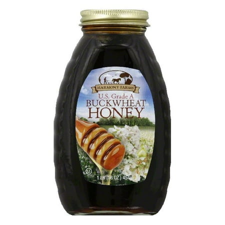 - Harmony Farms Buckwheat Honey, 16 OZ (Pack of 6)