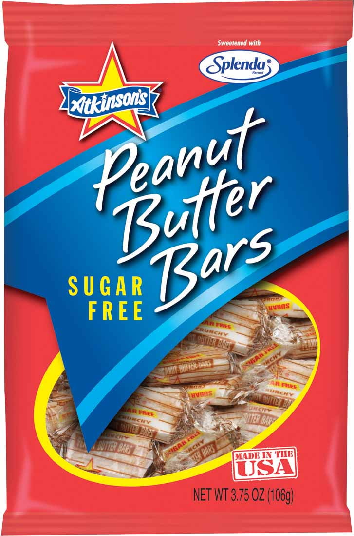 Sugar Free Peanut Butter Bars, 8/3.75 oz.