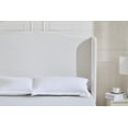 thumbnail image 3 of Miekor Hannah Upholstered Wingback Bed Size King / Tall 54" Headboard Upholstered King Bed / Premium Cream White Chenille / Minimalist Designs / No Box Spring Needed / Easy Assembly / King 5519, 3 of 16