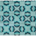 thumbnail image 4 of oneOone Organic Cotton Poplin Twill Fabric Zig Zag Flame Stitch_Printed Craft Fabric BTY 42 Inch Wide, 4 of 4
