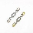 thumbnail image 1 of 2 Pieces Retro Sweater Clips Cardigan Brooch (Silver and Gold), 1 of 5