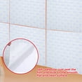 thumbnail image 4 of Etiqueta autoadhesiva para azulejos de pared, calcomanía para el hogar, dormitorio, sala de estar, baño, decoración DIY (YJC0009), 4 of 8