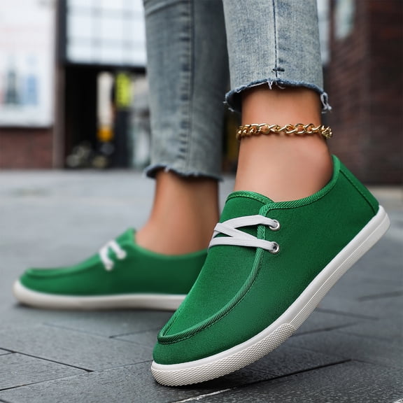 Canvas Slip On Shoes for Men and Women with Lightweight Breathable Design Casual Sneakers for Everyday Walking Multiple Color Options
